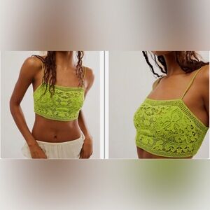 FREE PEOPLE ONE LYRA BRALETTE LARGE BNWT